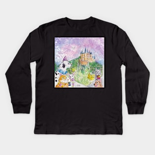 Winter Magic Kids Long Sleeve T-Shirt